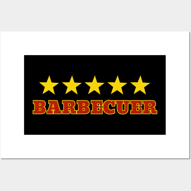 Barbecuer Review Wall Art by Turnersartandcrafts